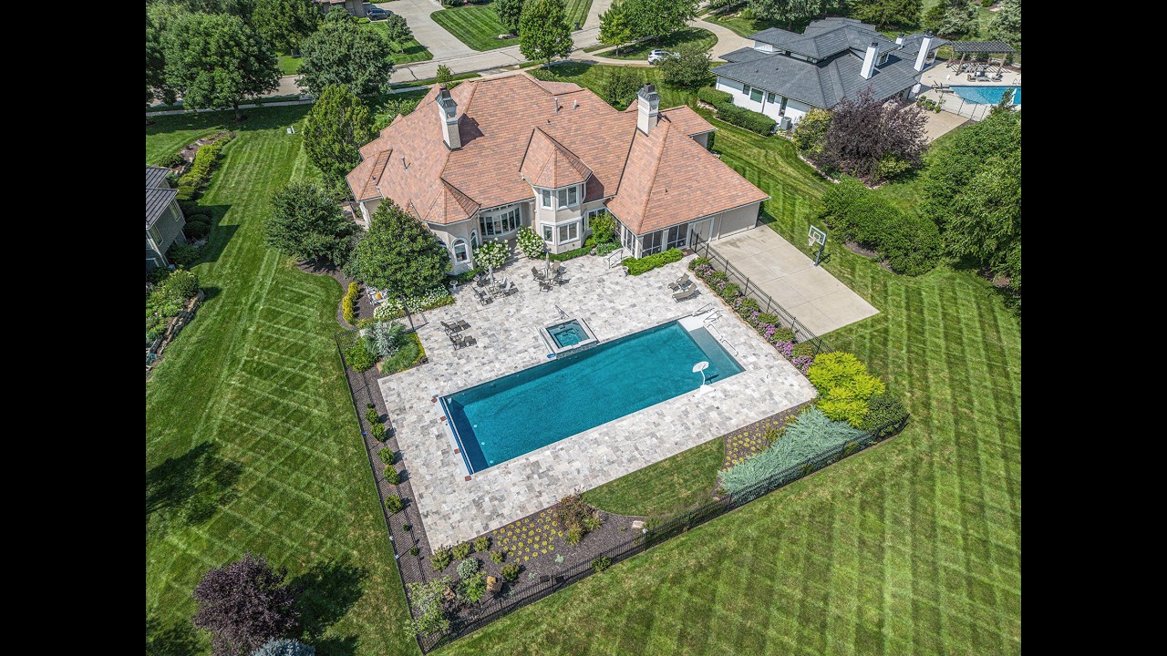 $1.45M Luxury Home Tour in Lawrence KS | Gated Community | 60’ Pool + Walk-Out Basement