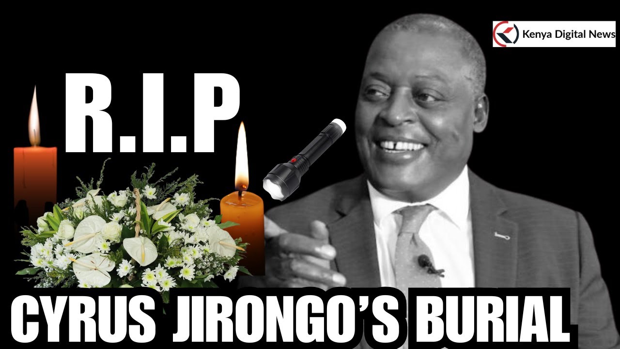 LIVE: Cyrus Jirongo's Burial Ceremony in  Lugari, Kakamega! || Uhuru Kenyatta in Attendance