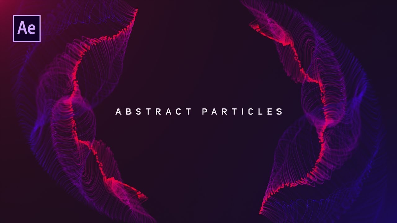 Dynamic Particles Animation in After Effects - Complete After Effects Tutorial - (Trapcode Plugin)