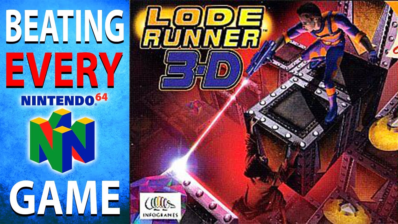 Beating EVERY N64 Game - Lode Runner 3-D (104/394)