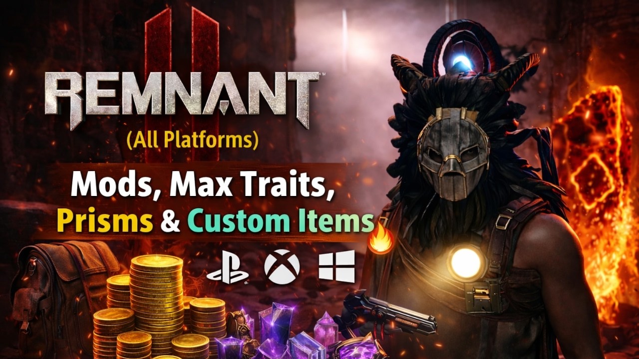 REMNANT II (All Platforms) &ndash; Mods, Max Traits, Prisms & Custom Items 🔥