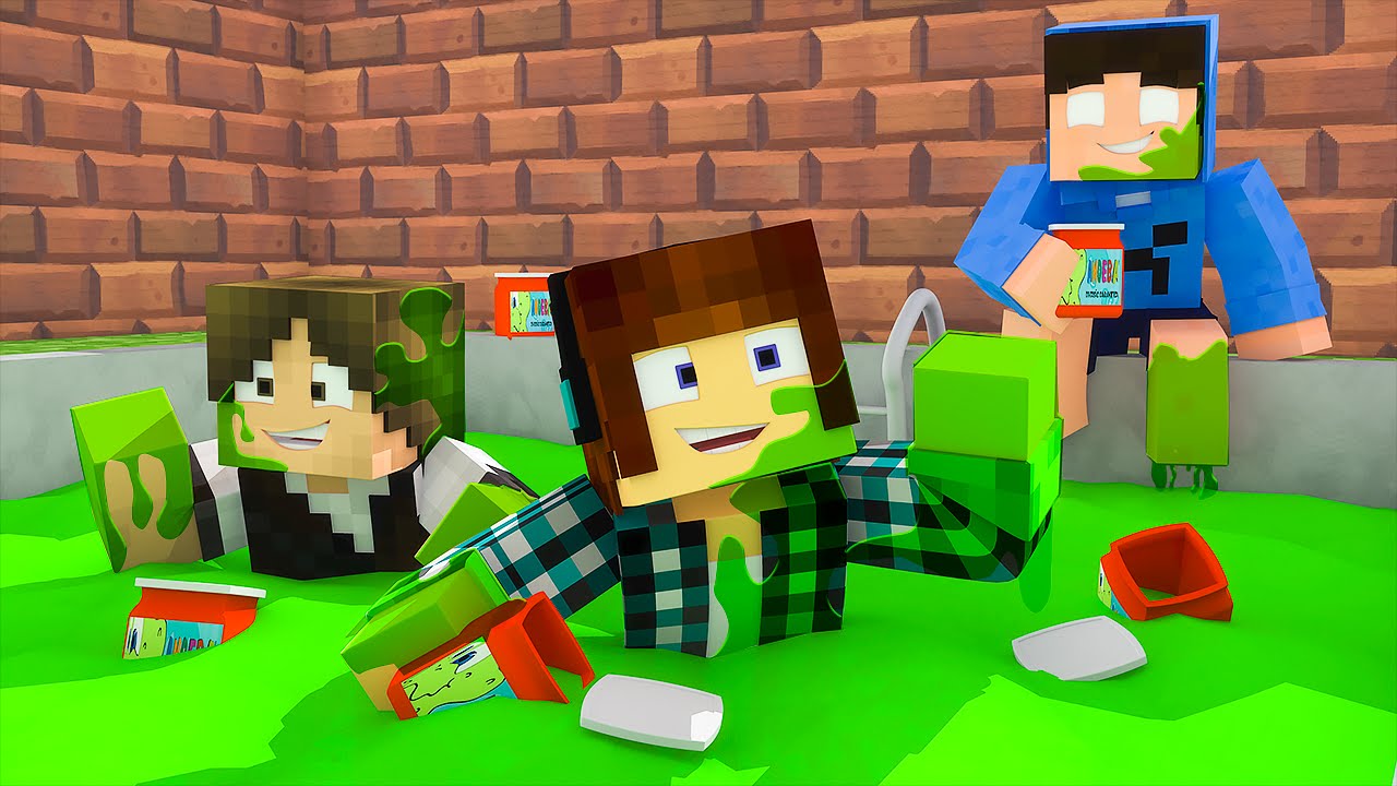 Minecraft: PISCINA DE AMOEBA !! - Casa Dos Youtubers #13