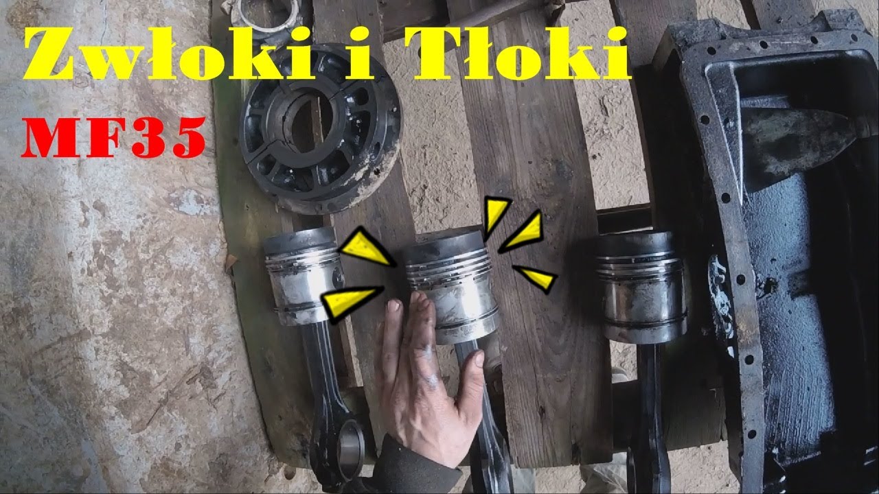 Zwłoki i Tłoki. Massey Ferguson Fe35. Weryfikacja i reanimacja ciągnika. Cz1.