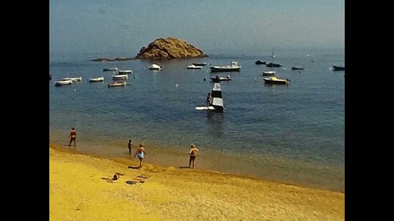 Tossa de Mar, Costa Brava in Super 8, 40 years ago