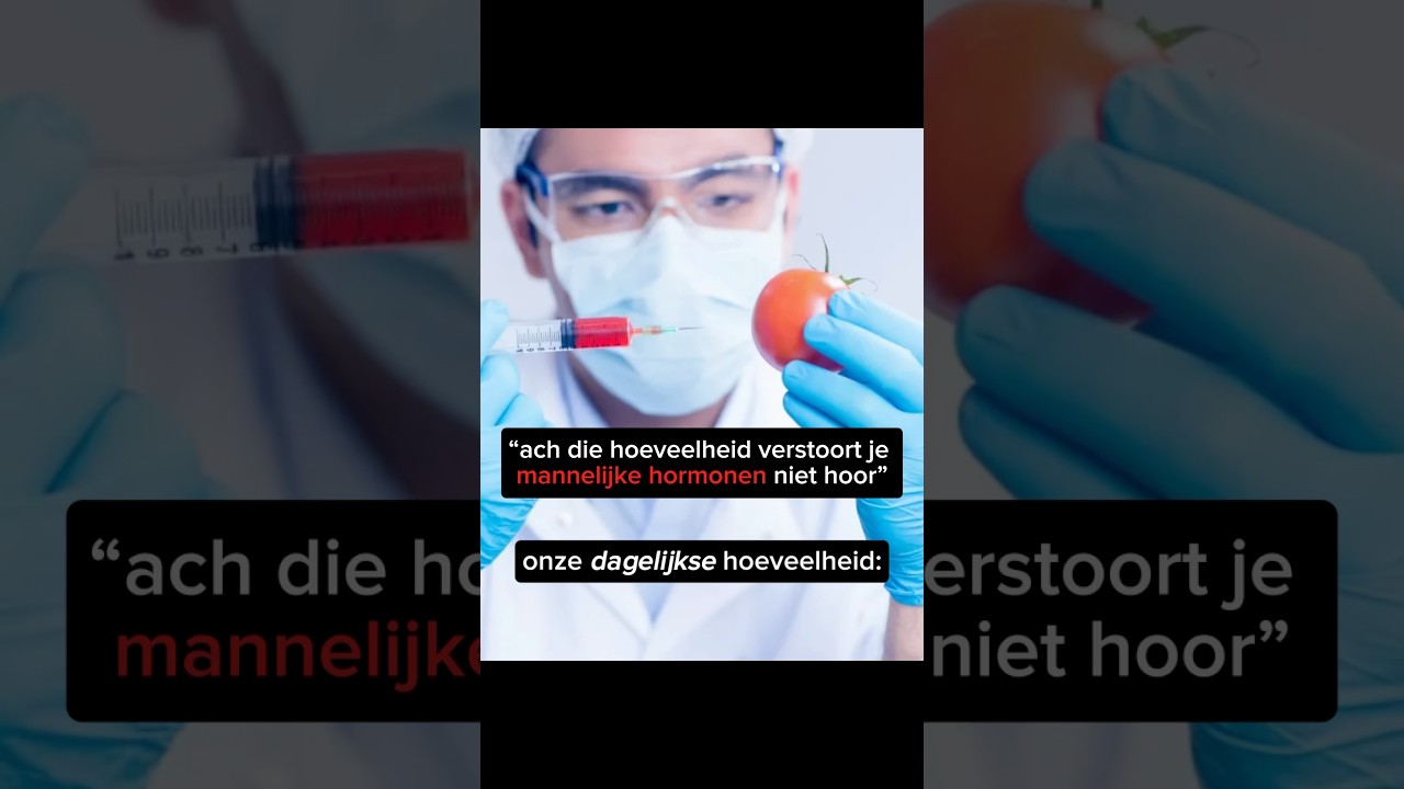 “ach die kleine hoeveelheid is niet schadelijk voor je hormonen hoor…”
