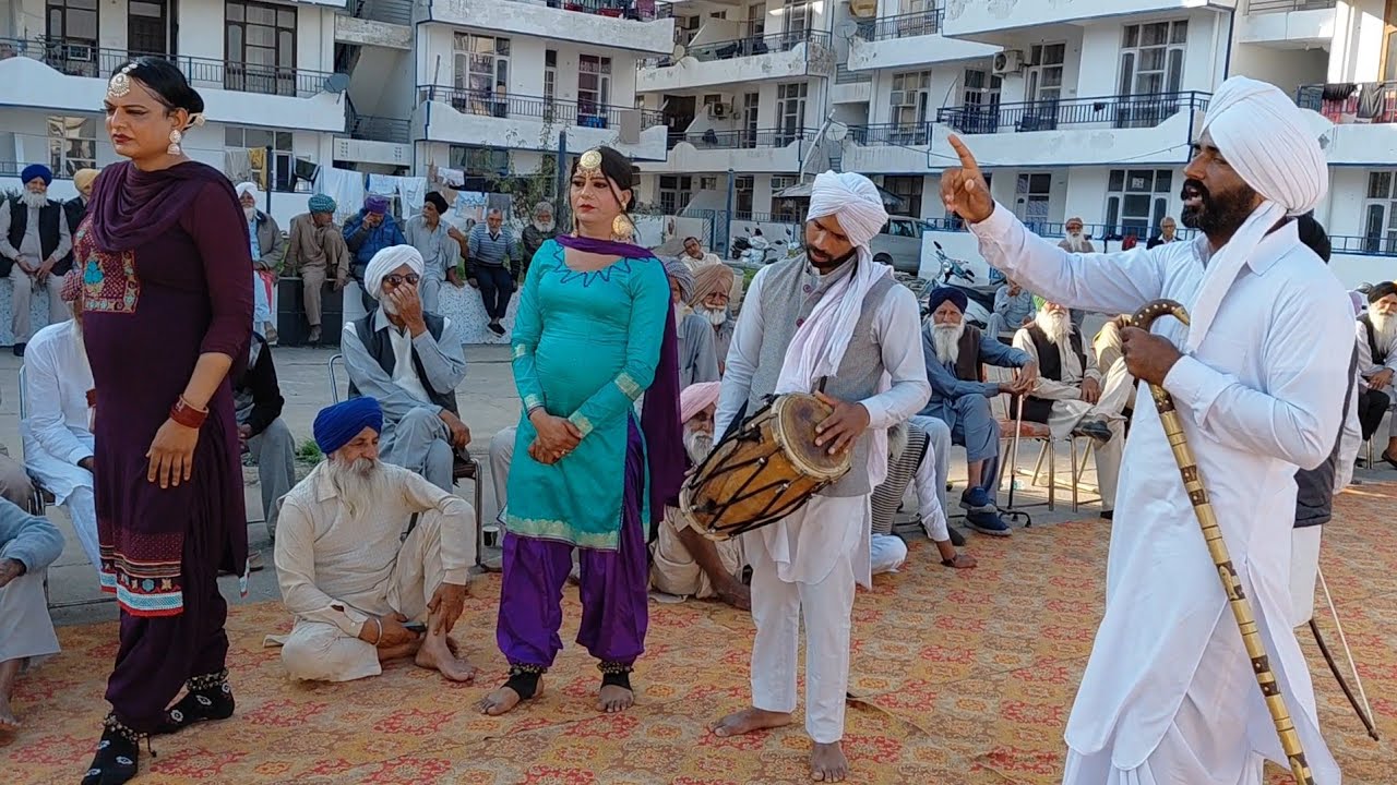 ਘੜੂੰਆਂ ਪਿੰਡ ਵਿੱਚ ਤਰਲੋਚਨ ਭਗਤ ਦਾ ਪੁਆਧੀ ਅਖਾੜਾ Puadhi Akhada Bhagat Tarlochan Singh Sandhi Vill Gharuan