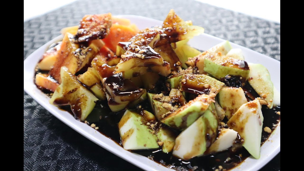 Resepi Kuah Colek Buah Kelantan / Rojak Buah Kuah Nisan