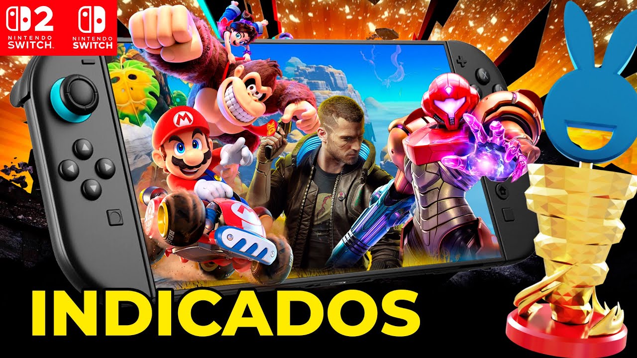 Os +75 Indicados a Melhores jogos no Nintendo Switch1 e 2 em 2025 ❘ COELHO AWARDS 2025 #CoelhoAwards