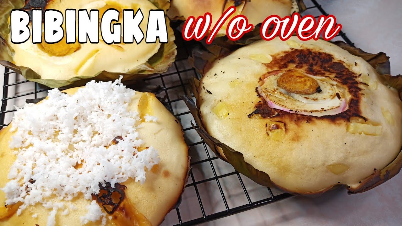 HOMEMADE BIBINGKA without oven