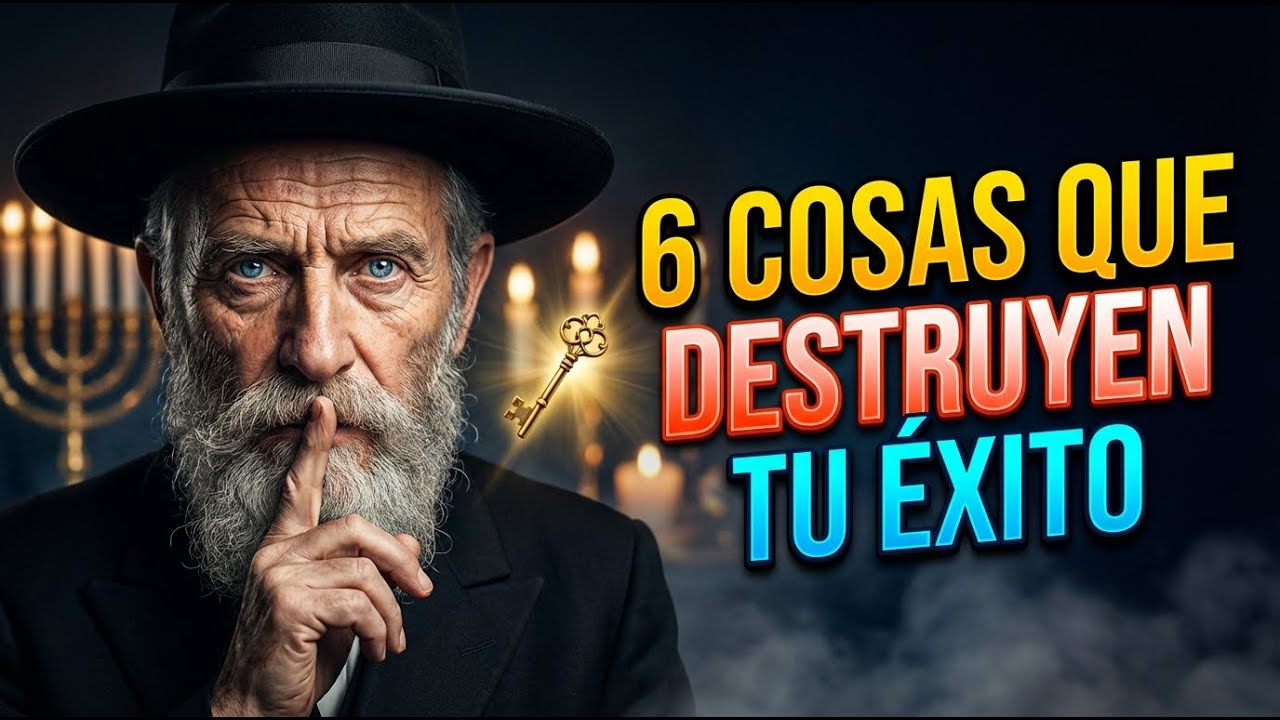 NADIE Debe Saber ESTO: Las 6 Cosas Que DESTRUYEN Tu Éxito Si Las Cuentas | Sabiduría Judía
