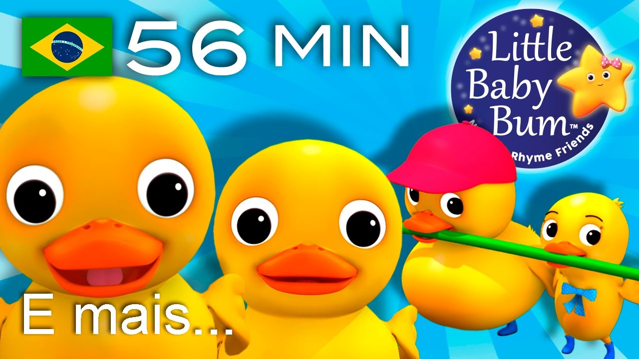 Seis Patinhos | E muitas mais Canções de Ninar | LittleBabyBum!