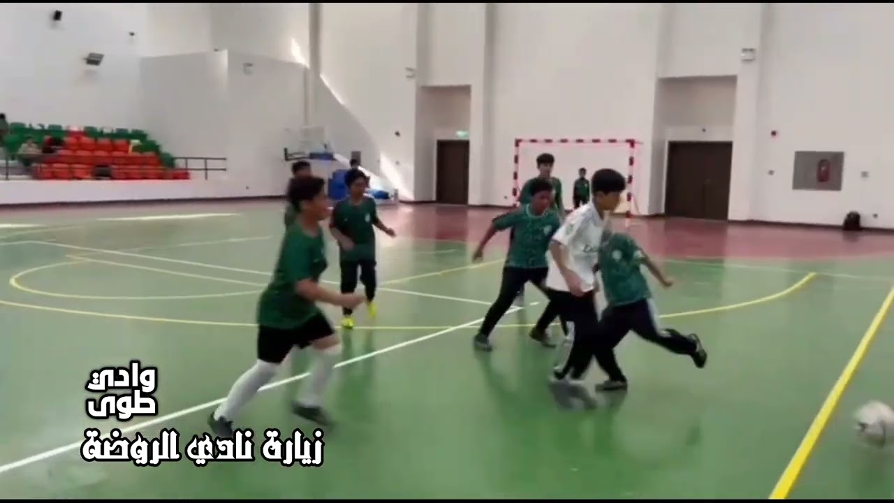 زيارة طلاب وادي طوى لنادي الروضة