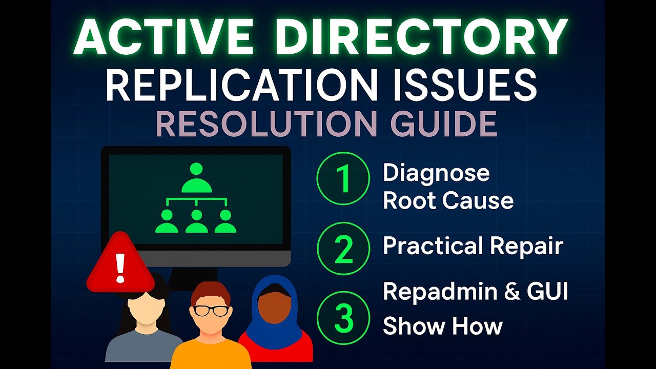 Online Troubleshooting Session - 8 | AD replication