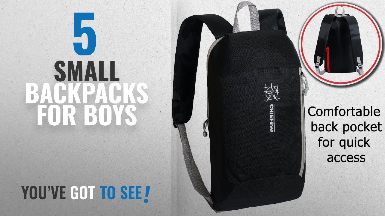Small Backpacks For Boys [2018 Best Sellers]: Small Backpack 10L Hiking Daypack Mini Bookbags