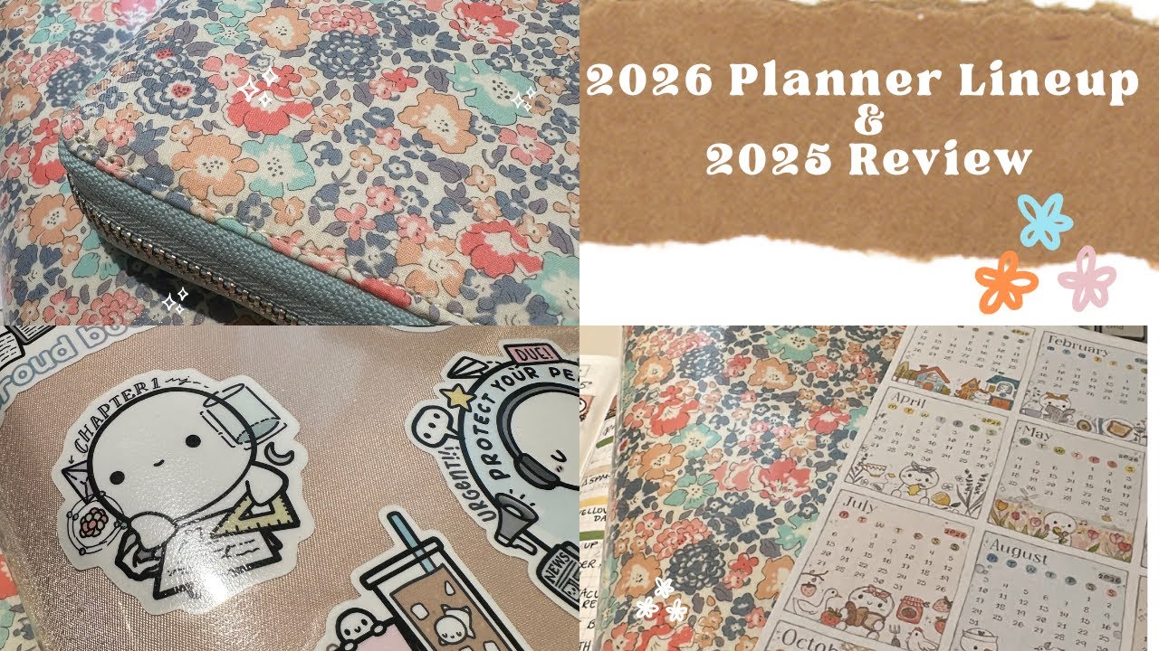 2026 Planner Lineup & 2025 Review