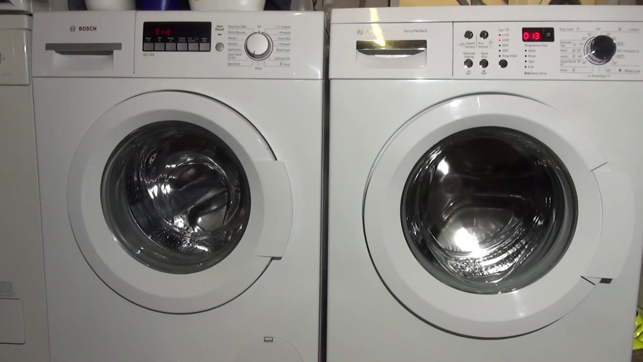 differences between Bosch Maxx 8 and Bosch excell 8