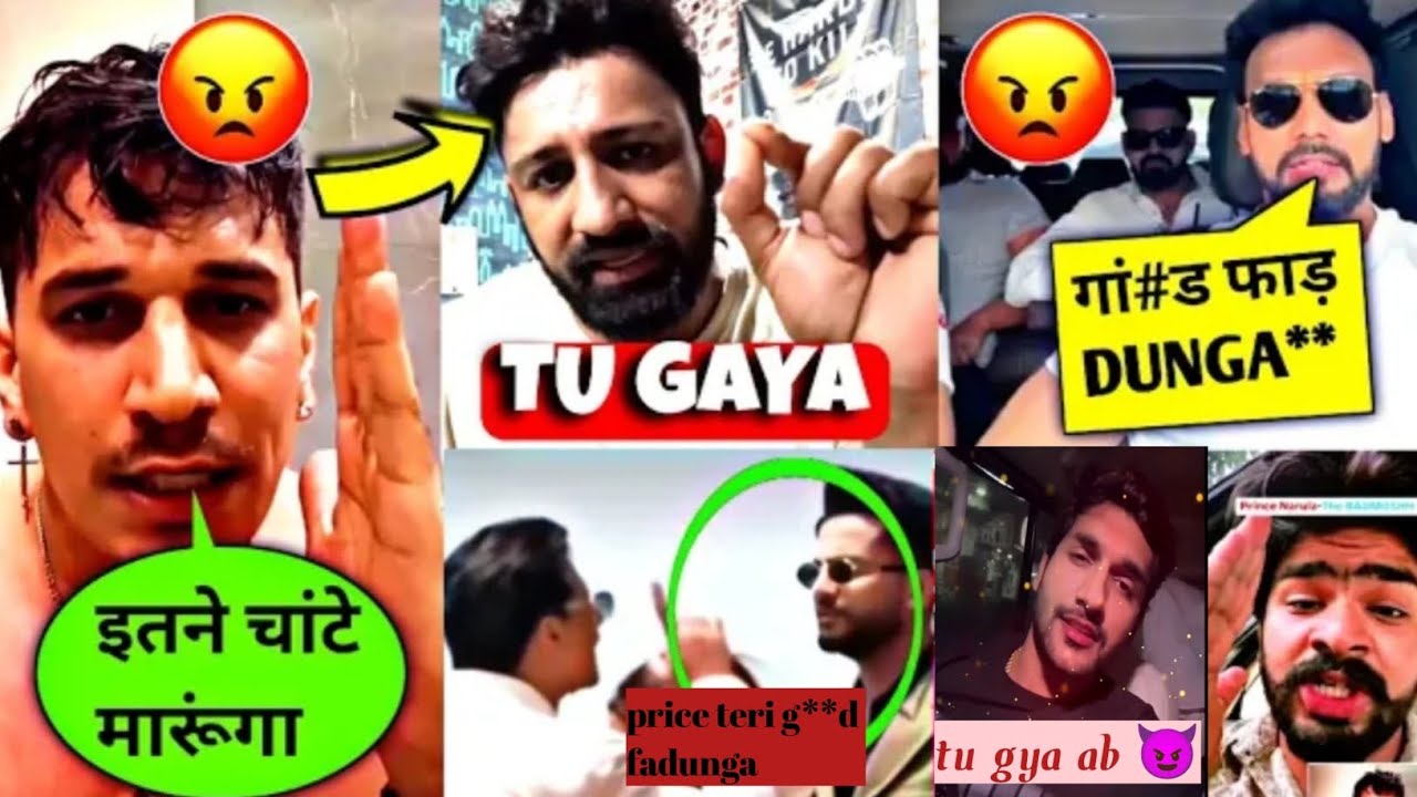 Elvishyadav or prince narula ke Bich huaa vivad//rajat dalal ne bhi elvishyadav ko support Kiya//