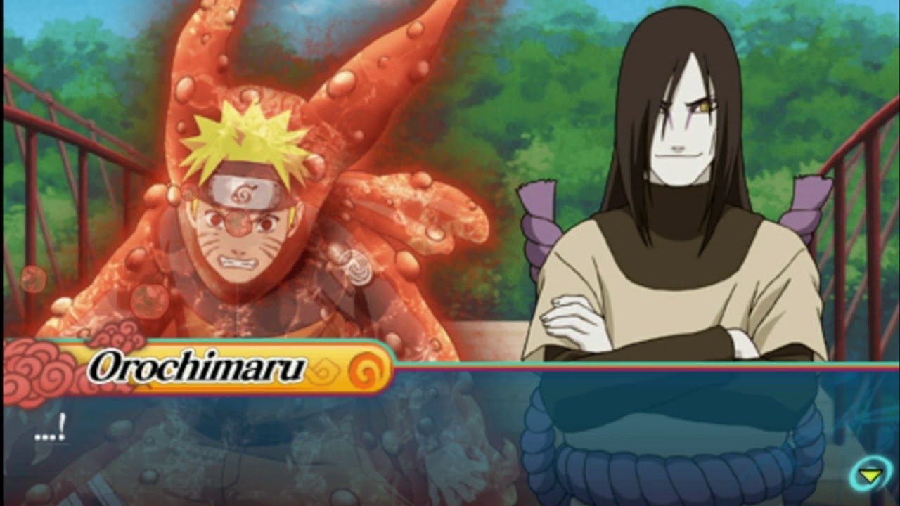 Naruto Shippuden Ultimate Ninja Heroes 3 Walkthrough Part 5 - Naruto Vs Orochimaru