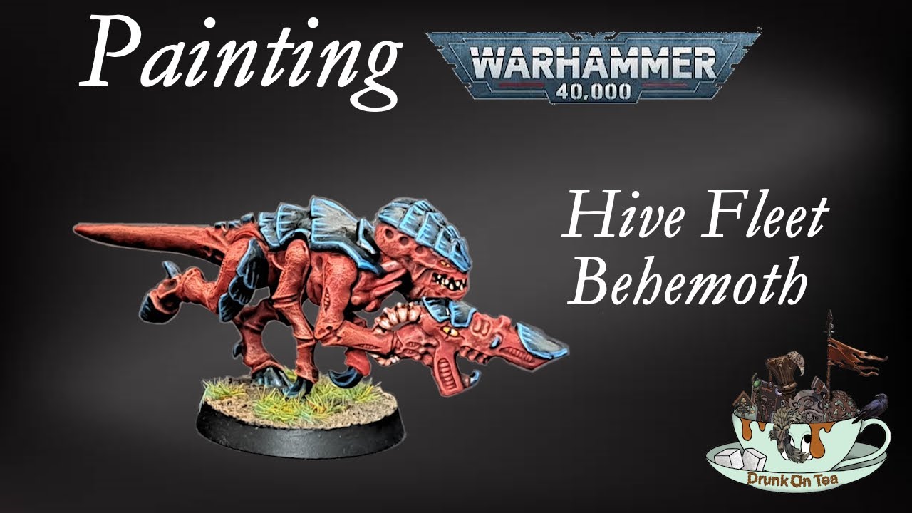 Painting Warhammer 40K Tyranids - Hive Fleet Behemoth