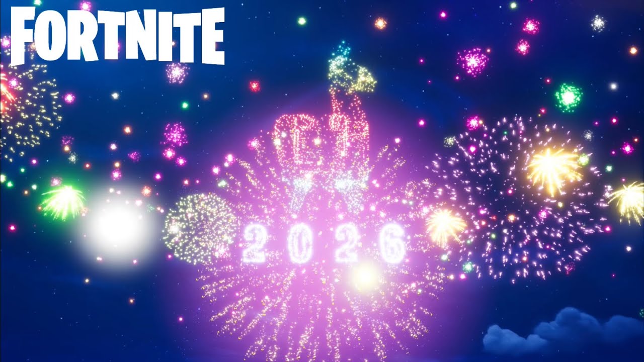 フォートナイトが毎年行うニューイヤーイベントが綺麗すぎた！【Fortnite / フォートナイト】