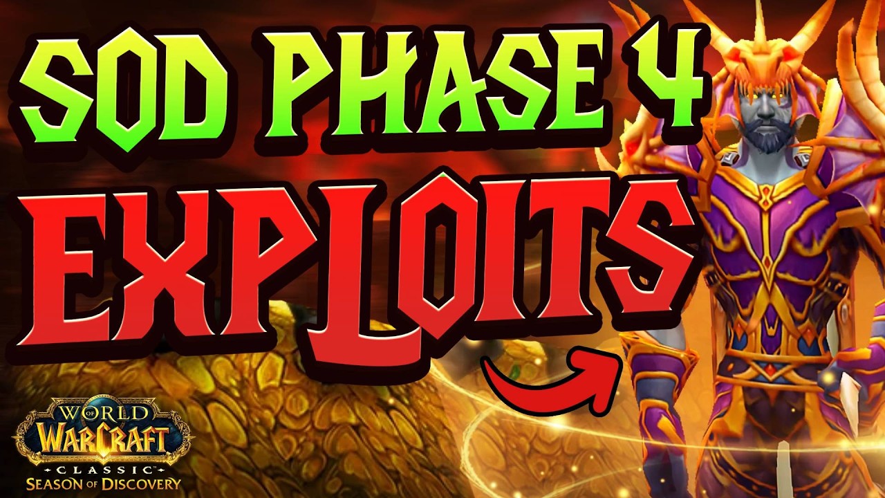 INSANE SoD Phase 4 EXPLOITS - Season of Discovery