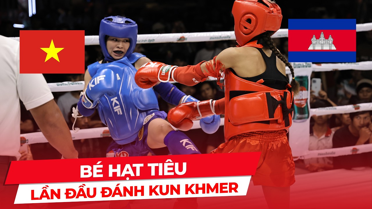 Kun Khmer dậy sóng, cô gái nhỏ bé thắng đả nữ Campuchia mãn nhãn