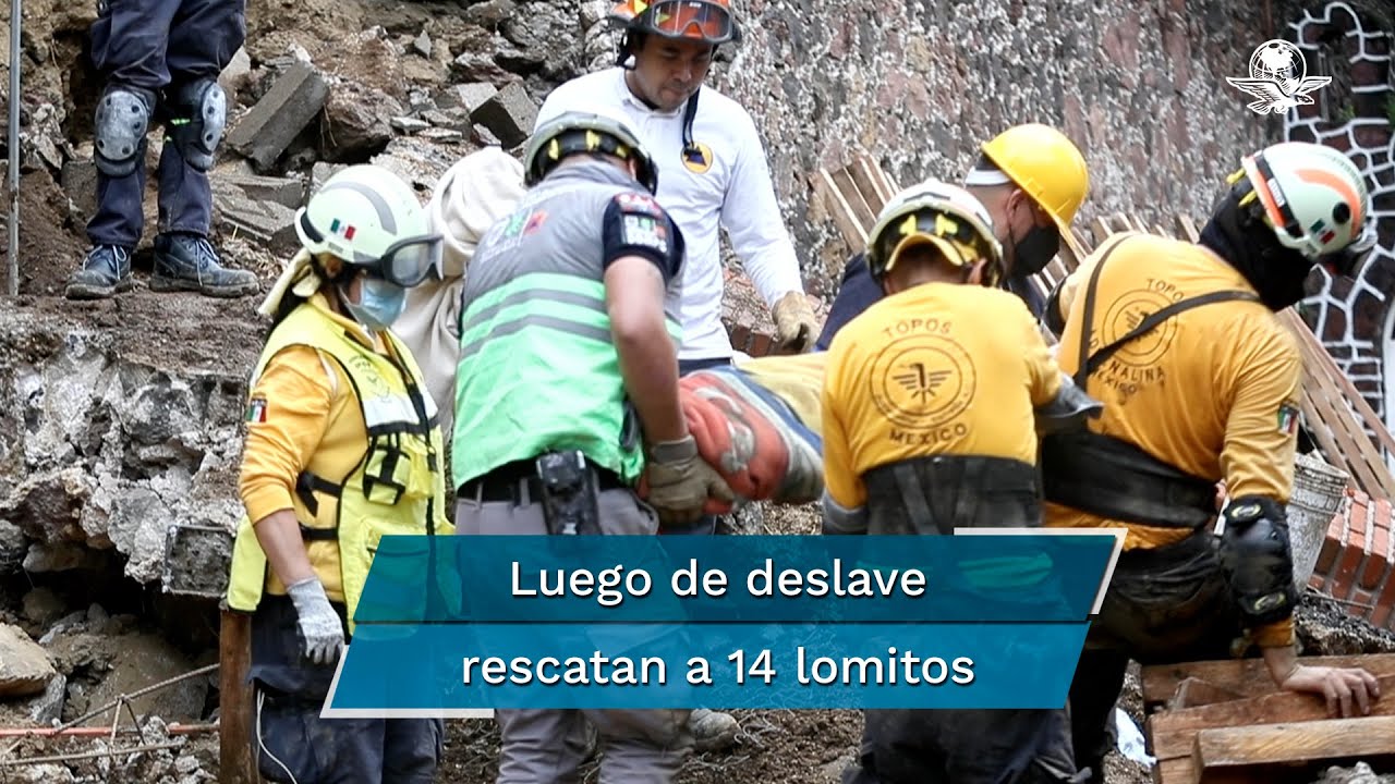 Resctan a lomitos sobrevivientes de deslave en albergue; Pasilla se salva por segunda vez