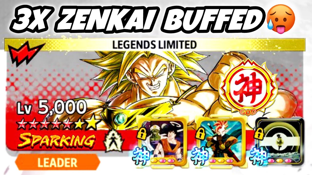 LF Z BROLY обладает силой изменить DBL