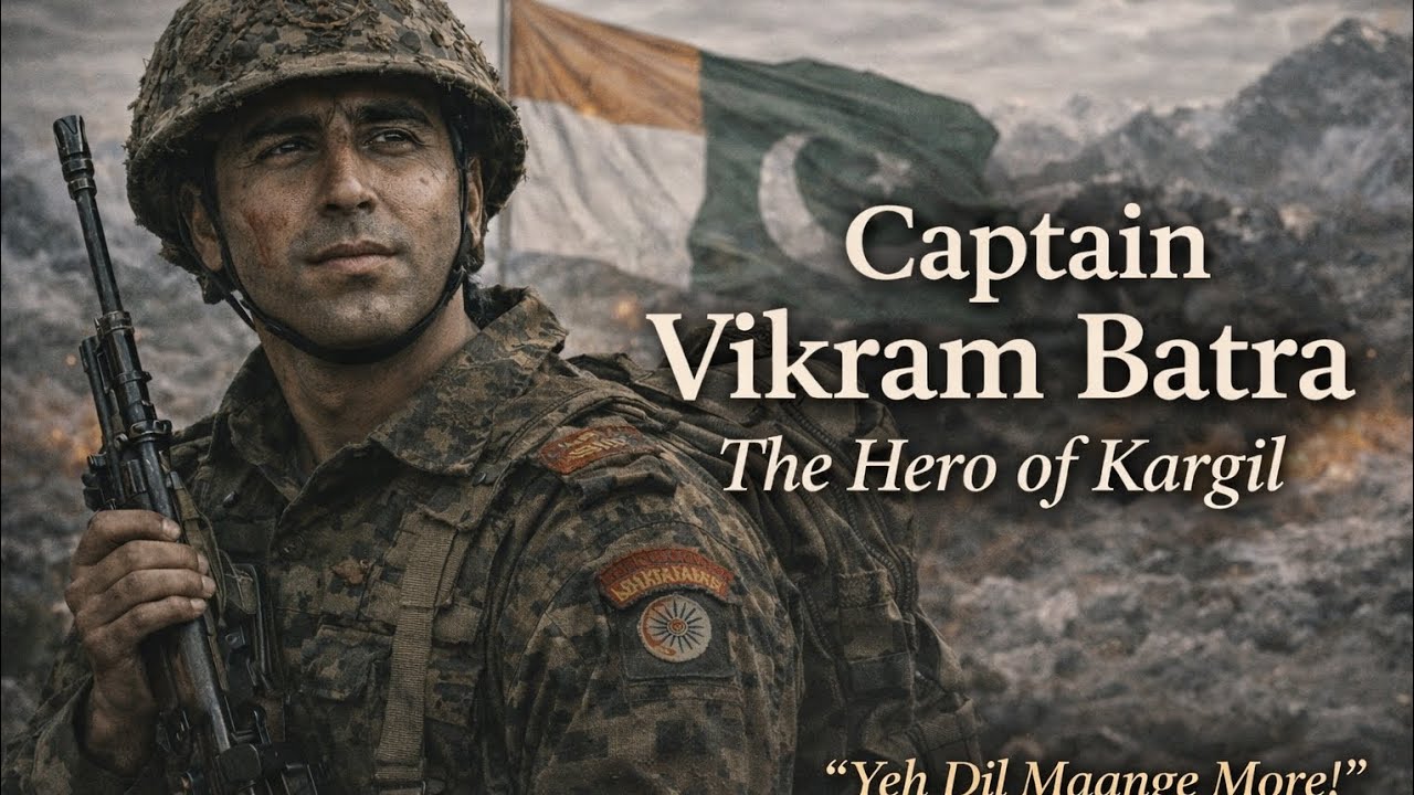 Captain Vikram Batra (PVC) 🇮🇳 | Yeh Dil Maange More | Kargil War Tribute