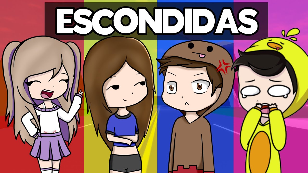 Escondidas de 1 Solo Color con el Team Anormal en Brookhaven Roblox