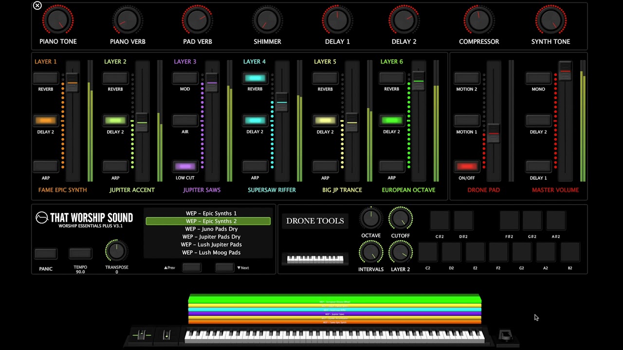 Worship Essentials Plus 3.1 for MainStage