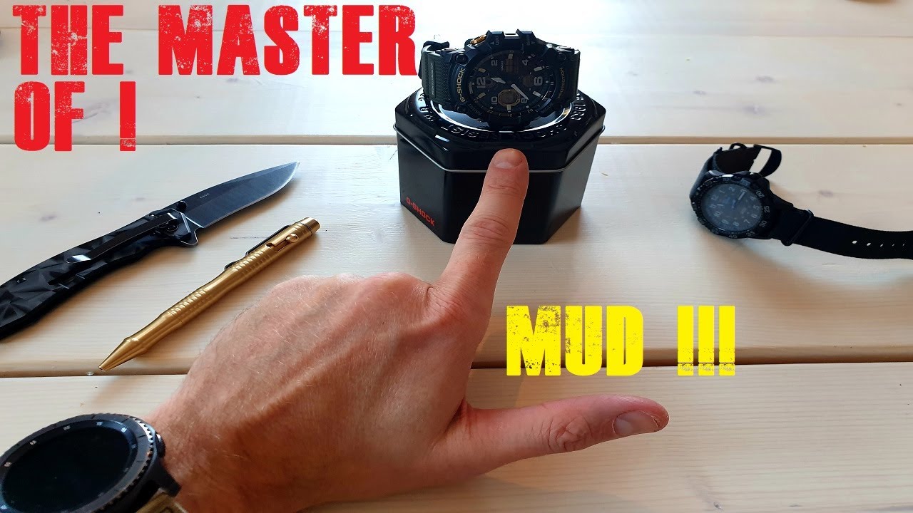 The Mudly Casio Mudmaster GWG-100 Unbox and Review it