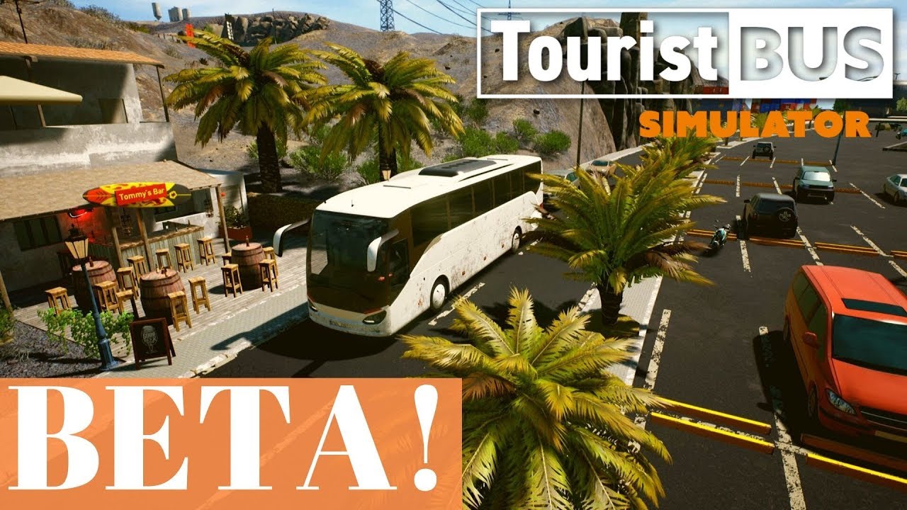 Tourist Bus Simulator #5 Gameplay! (WheelCam) Update 1.4 - BETA