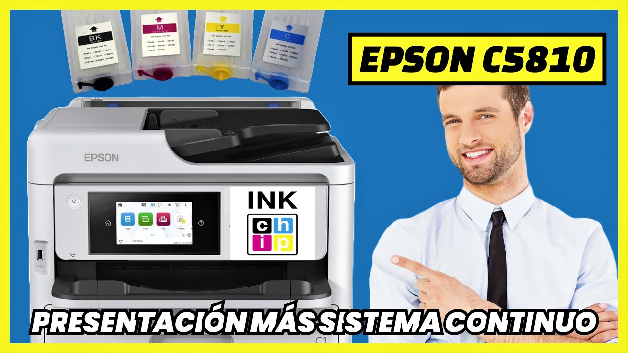 EPSON WORK FORCE C5810 LIBERACIÓN INK CHIP | GRAN IMPRESORA PARA NEGOCIOS