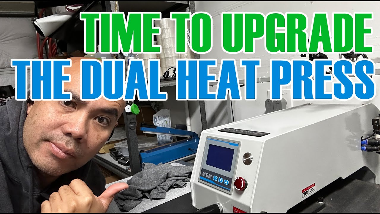 MEM DUAL HEAT PRESS UPGRADE : BEST UPGRADE EVER (S:10/Vlog 20)