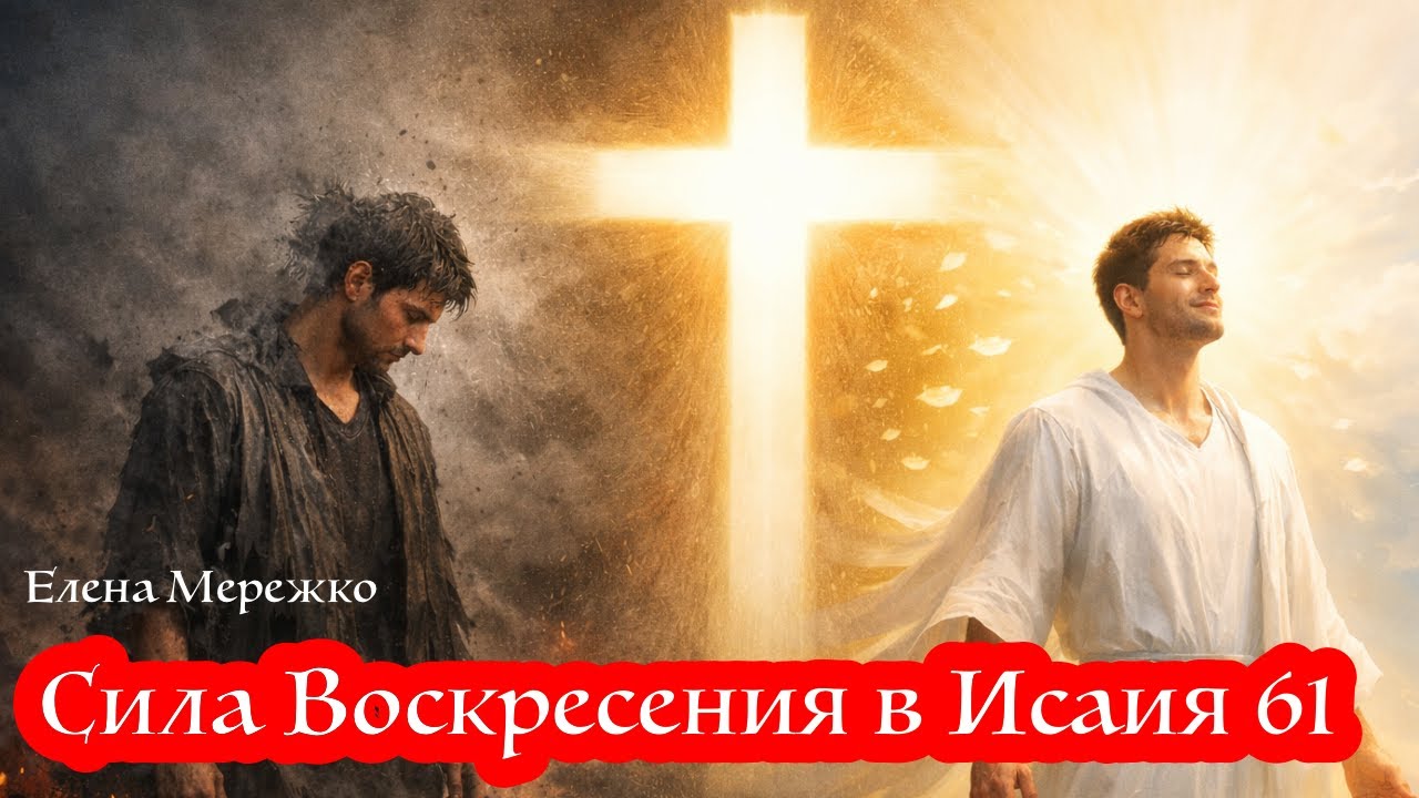 Божественный обмен. Сила Воскресения текущая в нас. Исаия 61 глава | Елена Мережко