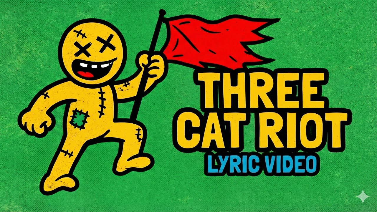 Three Cat Riot - Bitter Parade (Official Lyric Video)