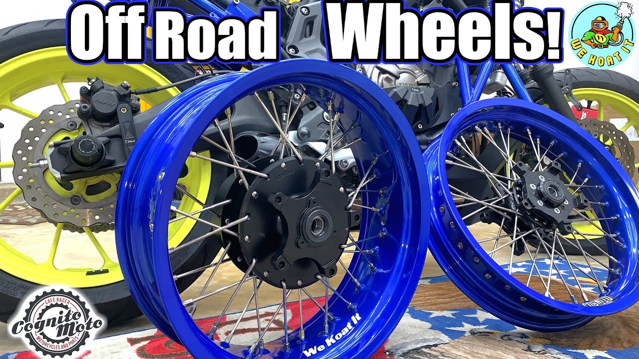 Wire Spoked Wheels for the MT-07 Adventure Build #3
