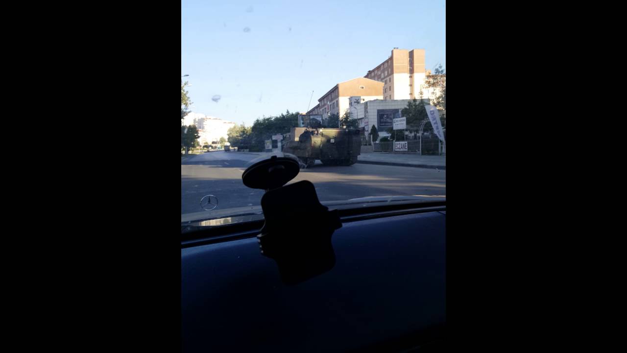 Ankarada tankı kovalayıp yakaladık