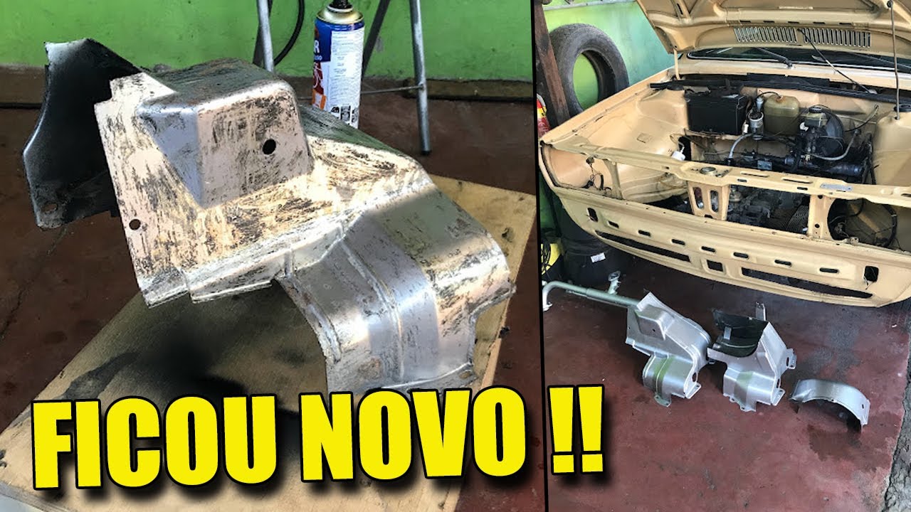 PINTEI O MOTOR EM CASA, AGORA FICOU TOP DEMAIS ! | GOL 1980 EP.10