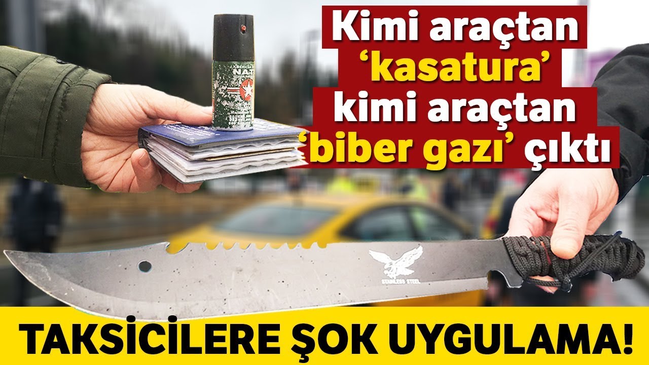 İstanbul Emniyeti’nden Taksicilere Şok Uygulama!