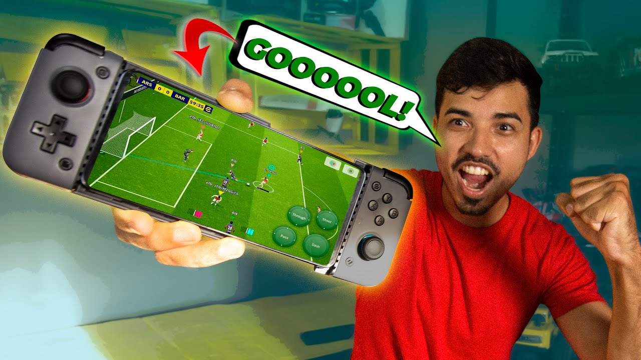 O Melhor Controle Gamepad Custo Benefício para jogar EFootball! | Gamesir X2 Bluetooth