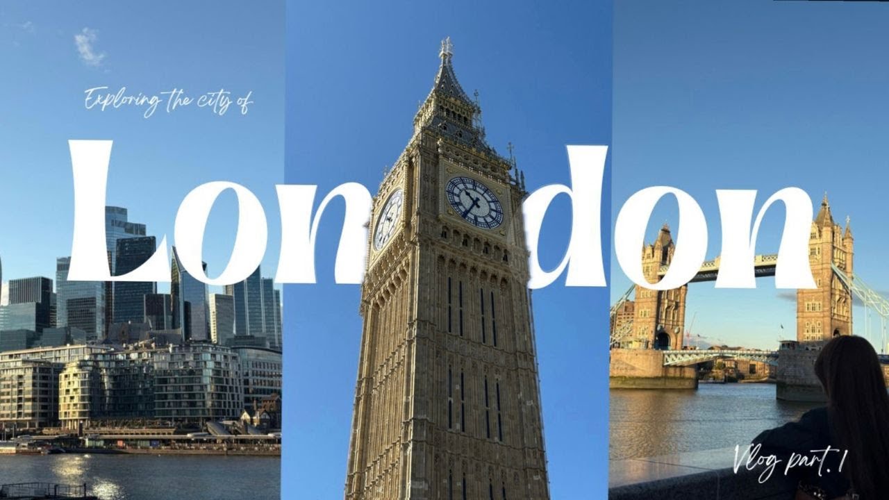 Exploring the city of London |Travel vlog part 1