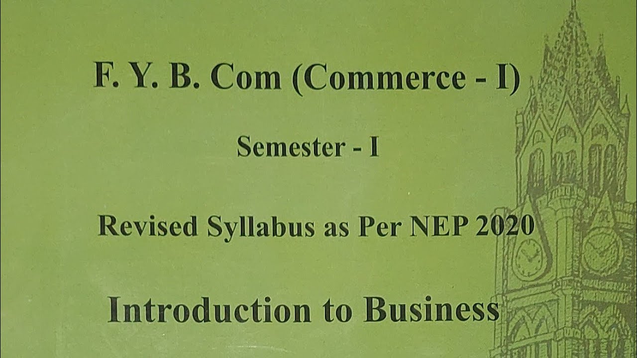 Introduction to Business |Most Imp Questions |Fybcom sem1 nep|Mumbai University CDOE Exam