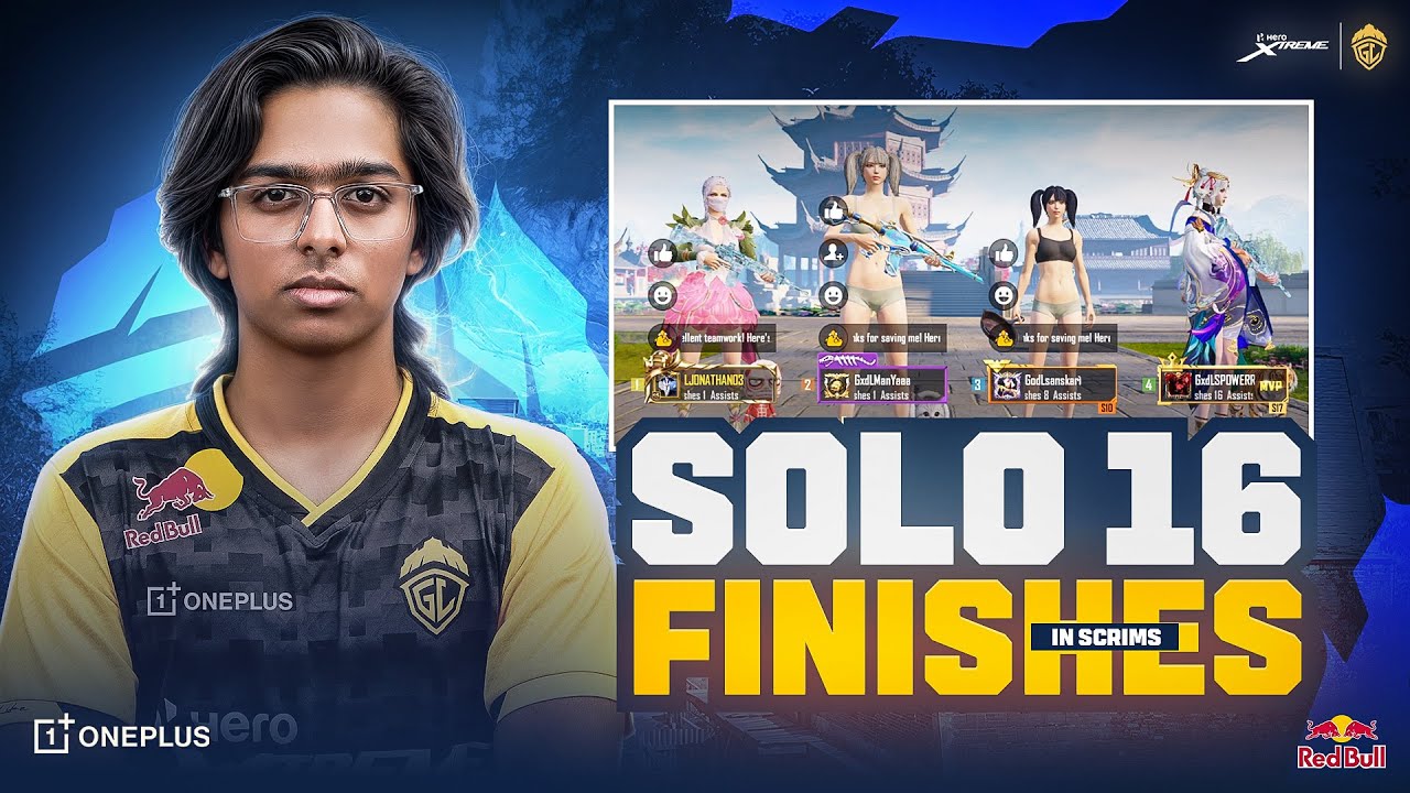 SOLO 16 FINISHES IN SCRIMS | READY FOR BGIS | SPOWER GAMING | BGMI |