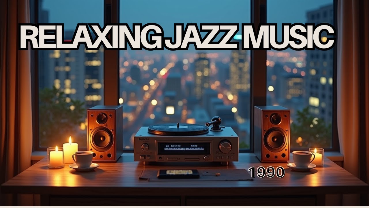 Relax Jazz 1990 – Smooth & Chill Vintage Jazz Mix for Evening Relaxation