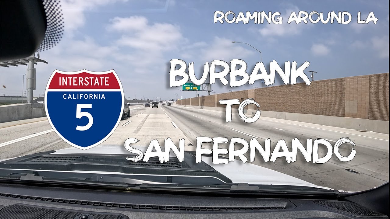 Relaxing Drive Through the Valley | Burbank to San Fernando