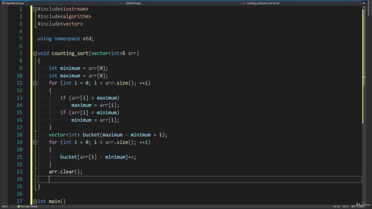 008 Код Сортировка подсчётом Counting sort