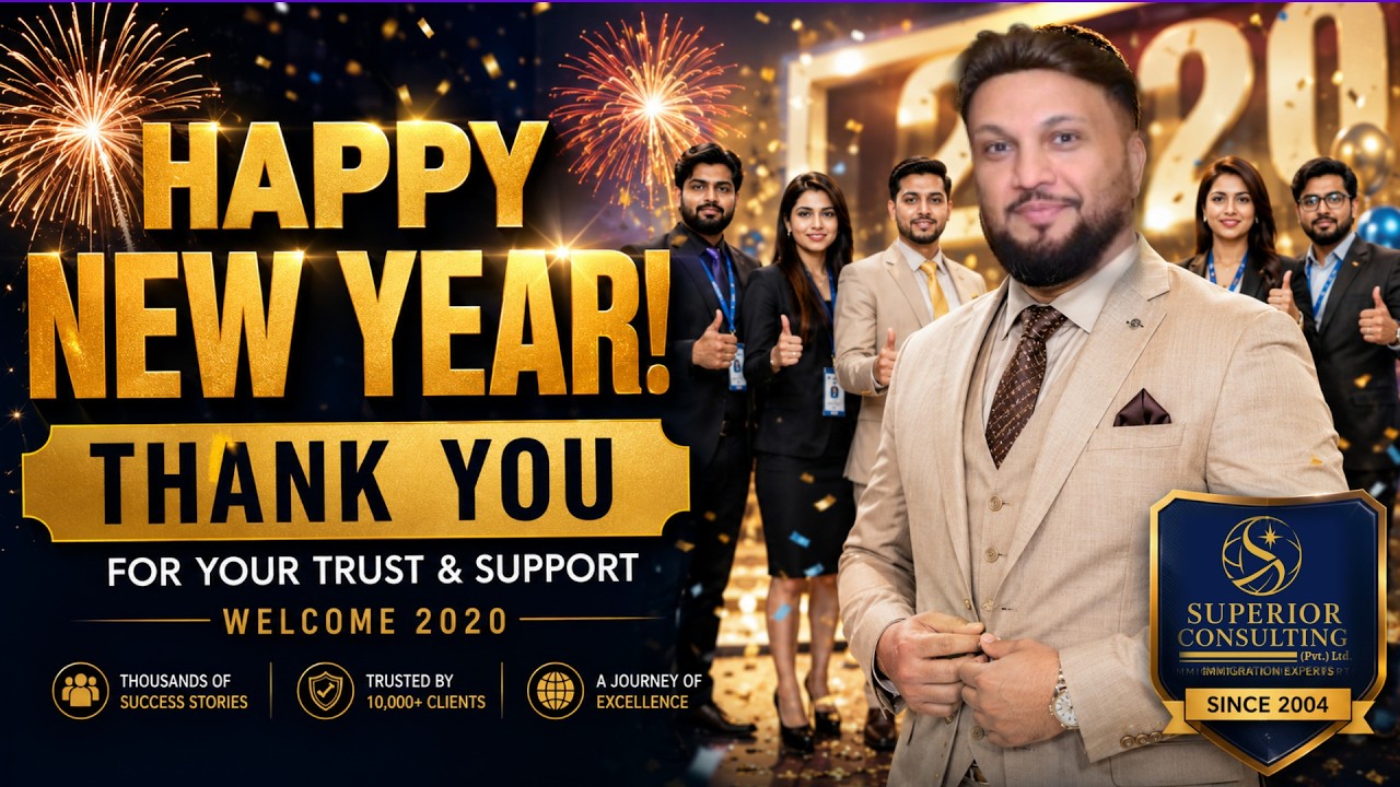 Happy New Year 2020 from Superior Consulting! - Immigration Experts