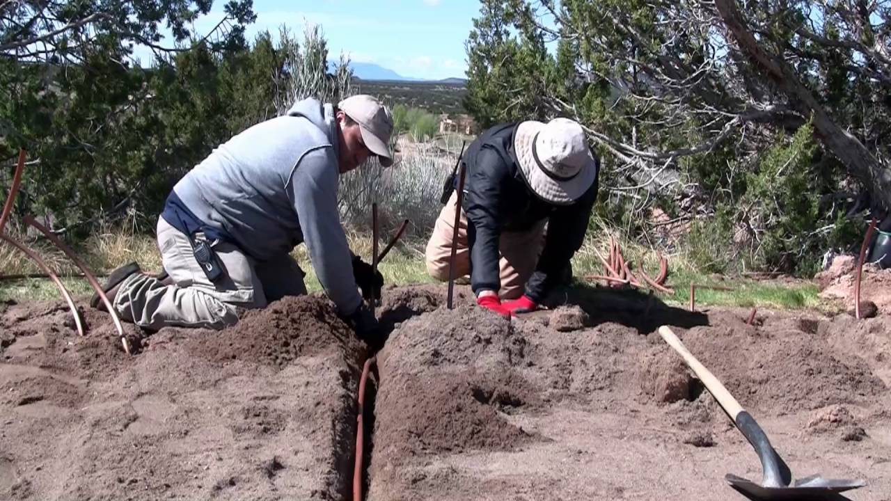 Subsurface Drip Irrigation at  Las Campanas Golf Course Tee Boxes
